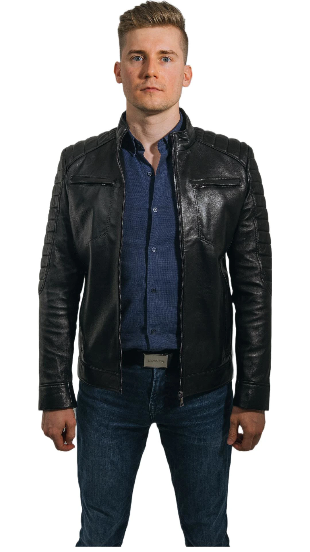 Bond - Genuine Lamb Leather Man Jacket